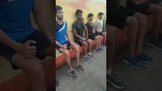 Chair Full Leg Exsice Short Viral Video #physical #ground #running #armystatus