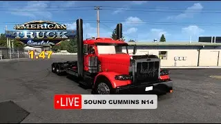 ATS 1.47 Peterbilt 389 sound cummins N14