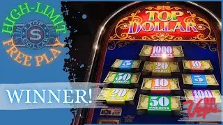High Limit Top Dollar = You can win with Free-Play 🎰 Caesars Palace