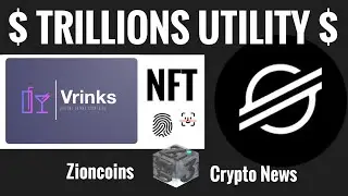 Stellar XLM 💰Trillions 💰Vrinks 🍸NFT Utility A Work of Art with Open Ai & 🧊Zig3 Biometrics