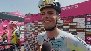 Arne Marit - Interview at the start - Stage 21 - Giro d'Italia 2023