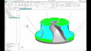 NX CAM Multiblade Impeller Programming | Cavity Mill, Roughing & Finish Complete Tutorial