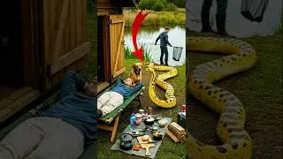 Loyal Dog Saves Sleeping Mom from Giant Anaconda