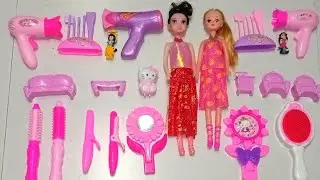 12:48 Amazing Unboxing with Beautiful hello kitty Barbie and Salon Accessories Toys  | ASMR