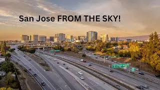San Jose from Above: Stunning 4K Aerial Tour!