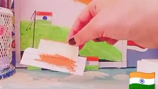 Easy way to make mini flag🇮🇳🇮🇳