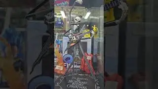 Tim Burton's The nightmare before Christmas Action Figure Anime Toys Halloween Bones Skeleton Scary