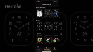 Apple Watch Ultra Herm&egrave;s Edition Watchfaces List