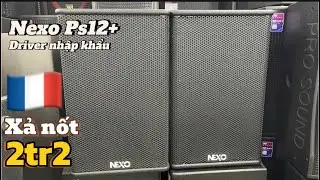 Loa Nexo Pháp 🇫🇷 Ps12 Driver 180coil76 - xả nốt giá rẻ 2tr bao ship toàn quốc cho ae chơi tết 🧧