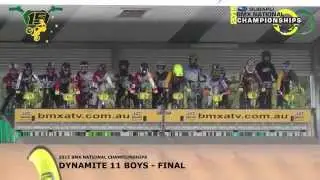 11 Boys Dynamite Final - 2015 BMX Australia National Championships