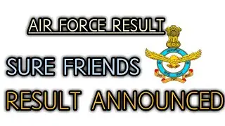 airforce result 2018-19 declared