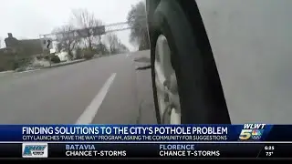 Cincinnati launches 'Pave the Way' program, seeking community suggestions for fixing potholes