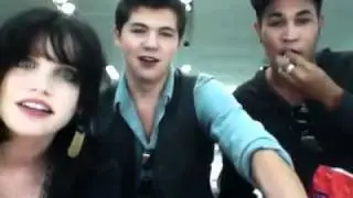 Damian McGinty 19 Birthday Video With Lindsay Pearce and Bryce Vine 09/09/2011