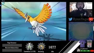Shiny Ho-oh via Ultra Wormhole in Pokemon Ultra Sun Moon 👀 Nature