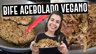 BIFE DE SOJA ACEBOLADO | IMPRESSIONANTE MESMO | TNM Vegg