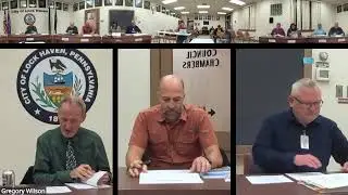 Lock Haven City Council 2025.12.08
