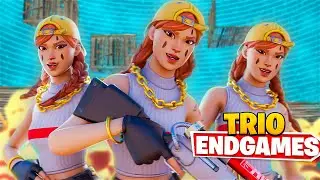 CARRYING MY TRIO IN STACKED ENDGAMES... 🏆 | Woke