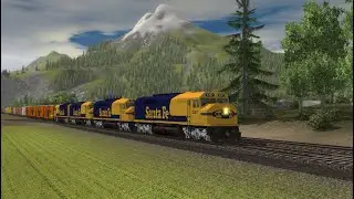 ATSF SDF40-F's