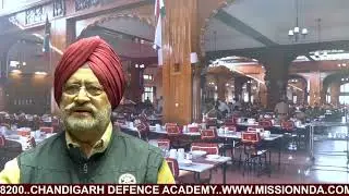 Cadet's Mess NDA | Chandigarh Defence Academy