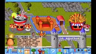 Theme Park (Bullfrog, 1994, DOS) Demonstration Version