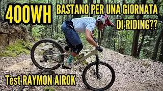 400WH di batteria BASTANO PER DIVERTIRSI?? TEST RAYMON AIROK con BOSCH SX