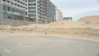 The Virginia Beach Oceanfront is shrinking, and community leaders say tourist dollars may go with it