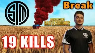 PUBG - TSM Break - 19 KILLS  #SOLO - PLAYERUNKNOWN'S BATTLEGROUNDS