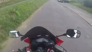 CBR600F   Stoke - Sub - Hamdon  Somerset . Up to Ham hill.