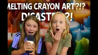 🔥 Melting Crayon Art Gone CRAZY?!? | Colorful Bottle Disaster or Masterpiece?! 🎨
