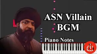 ASN // Avane Srimannarayana - Dichotomy of King BGM // Piano notes // GRAVITY K3YS