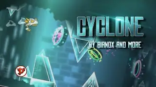 CYCLONE (Extreme Demon) by Bianox and more | Geometry Dash