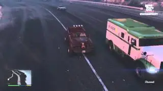 GTA V - Trevor Philips Suspect in Security Van 9 (Xbox One)