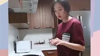 GFRIEND YUJU -  STRAY CHILD (COVER) | Yuju unnie cooking and while singing🎤🎶
