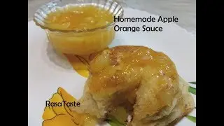 Homemade Apple Orange Sauce/Syrup For Pancakes
