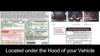 Emission Sticker Location Video