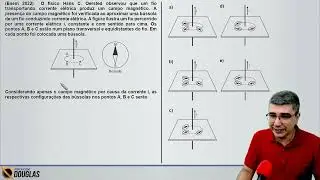 ENEM 2022 O físico Hans C. Oersted observou que um fio transportando | CURSO DE FÍSICA ONLINE