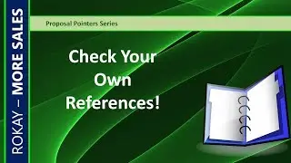 Check your own references!