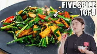 Five-Spice Tofu Stir-Fry with Garlic Chives | Easy & Flavourful Recipe