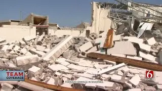 News On 6's Cal Day Surveys Damage At Shawnee High School