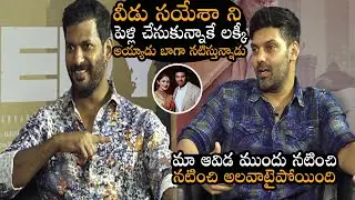 Hero Vishal And Arya Funny Conversation || Enemy Movie Team Interview || E3 talkies