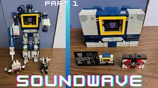 Lego Soundwave Build: Lazerbeak and Ravage
