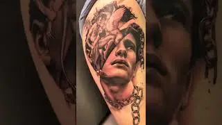 Work in progress by Kimmie Wesson - realism artist out of Dark Age Tattoo Fort Worth