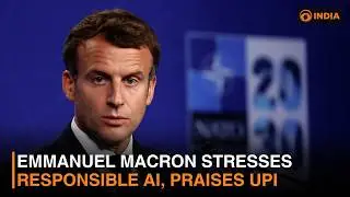 Emmanuel Macron stresses responsible AI, praises UPI & more news | DD India Newshour | 2 PM IST