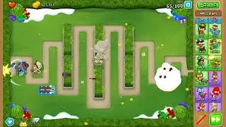 [BTD6][풍타디6] 초보 - 울타리 CHIMPS