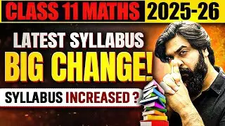 CBSE Class 11 Maths Syllabus 2025-26 Overview