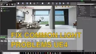 Fixing Common Lightmass Errors UE4 Arch Viz - Overlapping UVs