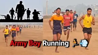 आर्मी बैच लड़कों का धमाकेदार रनिंग टेस्ट! कृति डिफेंस एकेडमी नवादा | Army Running Timing 💪🏃&zwj;♂️🔥🇮🇳