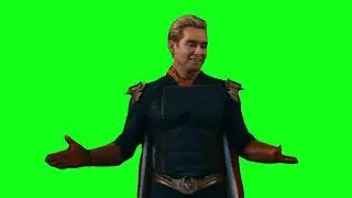 I am kidding Homelander Bullies Hughie - The Boys-green screen meme  | @chromakuts