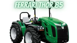 IL TOP :FERRARI THOR 85 #top #tractor #ferrari #agriculture