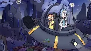 Starry Flight - Rick And Morty Speedpaint